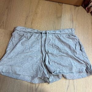 Jockey Gray Athletic Shorts with Elastic Waistband